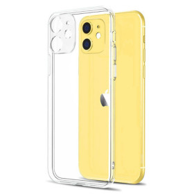 Schutzhülle für iPhone 11 Kameraschutz Hülle Cover Bumper TPU Silikon Case Klar Zaluxis 5