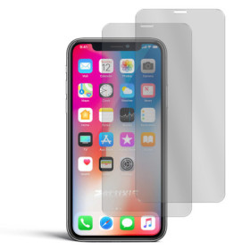 2x Panzerfolie für iPhone X / Xs Displayschutz Schutzglas 9H Echt Hartglas Klar Zaluxis 5