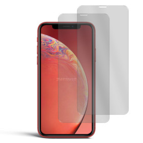 2x Panzerfolie für iPhone XR Displayschutz Schutzglas 9H Echt Hartglas Klar Zaluxis 5
