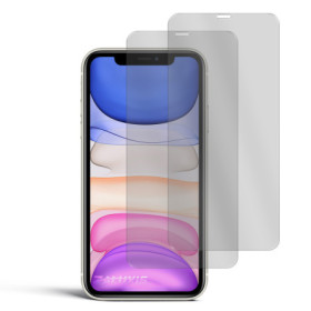 2x Panzerfolie für iPhone 11 Displayschutz 9H Echt Hartglas Schutzglas Klar Zaluxis 5