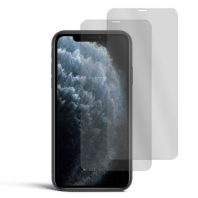 2x Panzerfolie für iPhone 11 Pro Max Displayschutz 9H Hartglas Schutzglas Klar Zaluxis 5