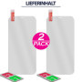 2x Panzerfolie für iPhone 12 MINI Displayschutz 9H Echt Hartglas Schutzglas Klar Zaluxis 5,99 €