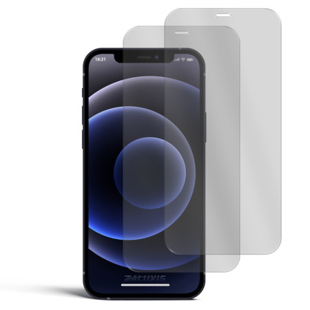 2x Panzerfolie für iPhone 12 Pro Displayschutz 9H Echt Hartglas Schutzglas Klar Zaluxis 5