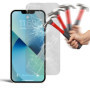 2x Panzerfolie für iPhone 13 MINI Displayschutz 9H Echt Hartglas Schutzglas Klar Zaluxis 5