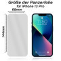 2x Panzerfolie für iPhone 13 Pro Displayschutz 9H Echt Hartglas Schutzglas Klar Zaluxis 5
