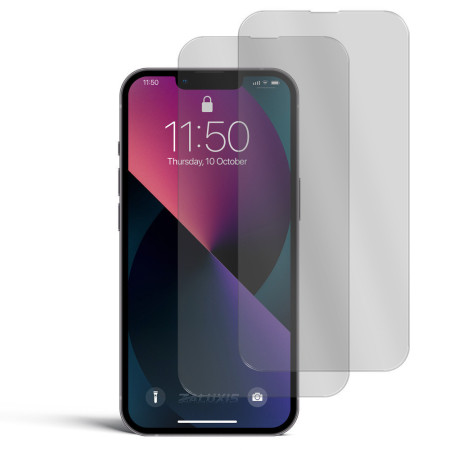 2x Panzerfolie für iPhone 13 Pro Max Displayschutz 9H Hartglas Schutzglas Klar Zaluxis 5