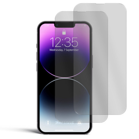 2x Panzerfolie für iPhone 14 Plus Displayschutz 9H Hartglas Schutzglas Klar Zaluxis 5
