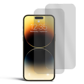 2x Panzerfolie für iPhone 14 PRO Displayschutz 9H Echt Hartglas Schutzglas Klar Zaluxis 5