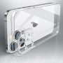 Hülle für iPhone 14 Pro Max Handy Hülle Kameraschutz Case Silikon Cover Klar Zaluxis 5