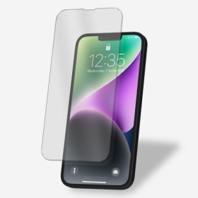 Panzerfolie für iPhone 14 Plus Display Schutzglas Verbundglas Echt Hartglas Klar Zaluxis 3
