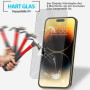 Panzerfolie für iPhone 14 Pro Max Display Schutzglas Verbundglas Hartglas Klar Zaluxis 3