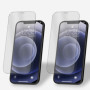 2x Panzerfolie für iPhone 12 Pro Display Schutzglas Verbundglas 9H Hartglas Klar Zaluxis 5