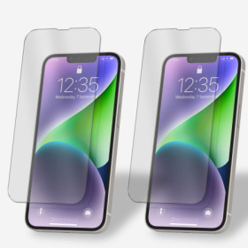 2x Panzerfolie für iPhone 13 Display Schutzglas Verbundglas 9H Hartglas Klar Zaluxis 5