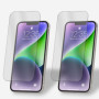 2x Panzerfolie für iPhone 13 Display Schutzglas Verbundglas 9H Hartglas Klar Zaluxis 5