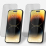 2x Panzerfolie für iPhone 14 Pro Display Schutzglas Verbundglas Hartglas Klar Zaluxis 5