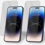2x Panzerfolie für iPhone 14 Pro Max Display Schutzglas Verbundglas 9H Glas Klar Zaluxis 5