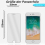 Panzerfolie für iPhone 6s Vorder + Rückseite Schutzglas 9H Echt Hartglas Klar Zaluxis 5,99 €