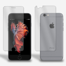 Panzerfolie für iPhone 6s Plus Vorder + Rückseite Schutzglas 9H Hartglas Klar Zaluxis 5,99 €