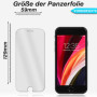 Panzerfolie für iPhone 7 / iPhone 8 Vorder + Rückseite Schutzglas 9H Glas Klar Zaluxis 5,99 €