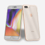 Panzerfolie für iPhone 7 Plus / iPhone 8 Plus Vorder + Rückseite Schutzglas Klar Zaluxis 5