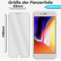Panzerfolie für iPhone 7 Plus / iPhone 8 Plus Vorder + Rückseite Schutzglas Klar Zaluxis 5