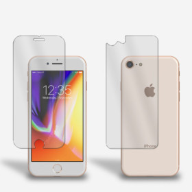 Panzerfolie für iPhone SE 2020 / 2022 Vorder + Rückseite Schutzglas 9H Glas Klar Zaluxis 5,99 €