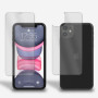 Panzerfolie für iPhone 11 Vorder + Rückseite Schutzglas 9H Echt Hartglas Klar Zaluxis 5