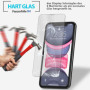 Panzerfolie für iPhone 11 Vorder + Rückseite Schutzglas 9H Echt Hartglas Klar Zaluxis 5
