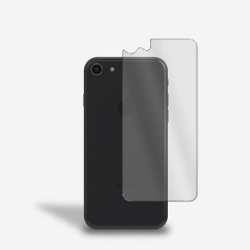 Rückseite Panzerfolie für iPhone 7 / Iphone 8 Rückseitenschutz Schutzglas Klar Zaluxis 3