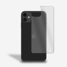 Rückseite Panzerfolie für iPhone 11 Schutzglas Rückseitenschutz Glasfolie Klar Zaluxis 3