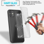 Rückseite Panzerfolie für iPhone 11 Schutzglas Rückseitenschutz Glasfolie Klar Zaluxis 3
