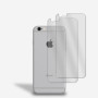 2x Rückseite Panzerfolie für iPhone 6s Schutzglas Rückseitenschutz Glas Klar Zaluxis 5