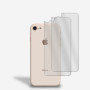 2x Rückseite Panzerfolie für iPhone SE 2020 / SE 2022 Rückseitenschutz Glas Klar Zaluxis 5