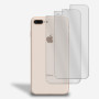2x Rückseite Panzerfolie für iPhone 7 Plus / iPhone 8 Plus Rückseitenschutz Glas Zaluxis 5