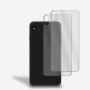 2x Rückseite Panzerfolie für iPhone X / Xs Rückseitenschutz Schutz 9H Glas Klar Zaluxis 5
