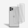 2x Rückseite Panzerfolie für iPhone 11 Pro Rückseitenschutz Schutz 9H Glas Klar Zaluxis 5