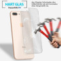 2x Panzerfolie für iPhone 7 Plus / 8 Plus Vorder + Rückseite Schutzglas 9H Klar Zaluxis 7,99 €