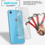 2x Panzerfolie für iPhone XR Vorder + Rückseite Schutzglas 9H Echt Hartglas Klar Zaluxis 7
