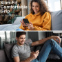 Hülle für iPhone 12 Mini Schutzhülle Handy Case Slim Cover Bumper Schwarz Matt Zaluxis 5
