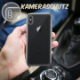 Handyhülle für iPhone XS Schutz Case mit Kameraschutz 2x Panzerfolie Glas 9H Zaluxis 8