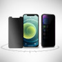 Blickschutzfolie für iPhone 12 Mini Privacy Sichtschutz Folie Schwarz Mat Zaluxis 7