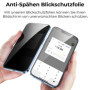 Privacy Blickschutzfolie für iPhone 15 Display Sichtschutz Folie Schwarz Mat Zaluxis 4,99 €