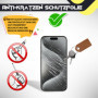 Panzerfolie für iPhone 15 Pro Bildschirmschutz Hydrogel Folie TPU Film Klar Zaluxis 6
