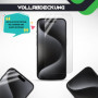 2x Schutzfolie für iPhone 15 Pro Max Bildschirmschutz Hydrogel Panzer Folie Klar Zaluxis 9