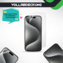2x Schutzfolie für iPhone 15 Pro Bildschirmschutz Hydrogel Panzer Folie Klar Zaluxis 9