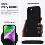 Handy Hülle für iPhone 15 Schutz Case mit Kameraschutz TPU Cover Slim Schwarz Zaluxis 3,93 €