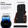 Handy Hülle für iPhone 15 Pro Max Schutz Case mit Kameraschutz Cover Schwarz Zaluxis 5