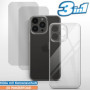 Schutzhülle für iPhone 15 Pro Handy Case mit Kameraschutz 2x Panzerfolie 9H Klar Zaluxis 6,92 €