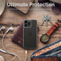 Schutzhülle für iPhone 15 Pro Handy Case mit Kameraschutz 2x Panzerfolie 9H Klar Zaluxis 6,92 €