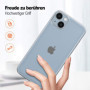 Schutzhülle für iPhone 15 Handy Tasche mit Kameraschutz 2x Panzerfolie 9H Klar Zaluxis 8